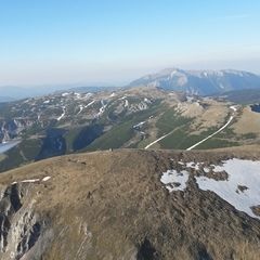 Flugwegposition um 16:54:10: Aufgenommen in der Nähe von Kapellen, Österreich in 2092 Meter
